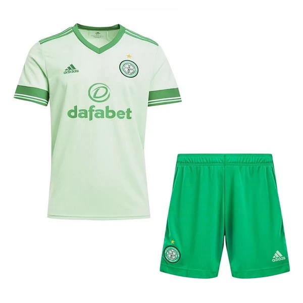 Camiseta Celtic Segunda Equipación Niños 2020-2021 Verde